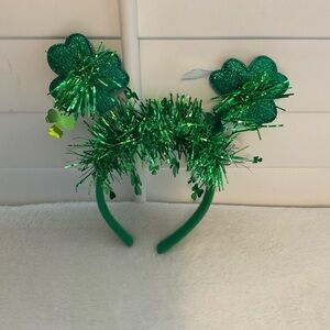 Green Shamrock Headband for Kids